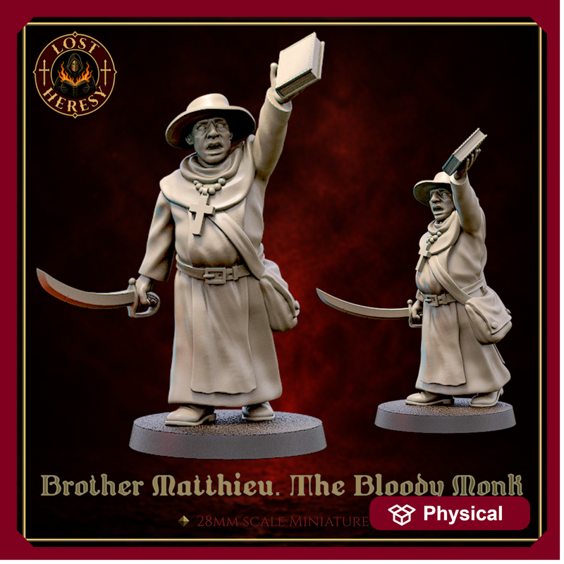 Champion of Faith - Brother Matthieu for Silver Bayonet (unofficial)