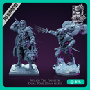 Wilku The Fighter - Action and Idle Pose Hero - STL only