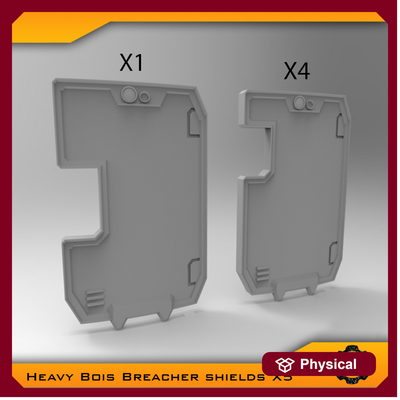 Heavy Bois Breacher Shields X5