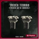 Trench Crusade terrain - Trench 60in corners