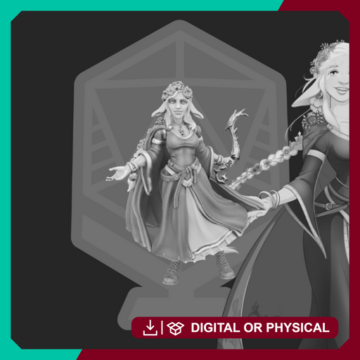 Daphne Vacuna ( Firbolg - Bard ) Grey - Only-Games