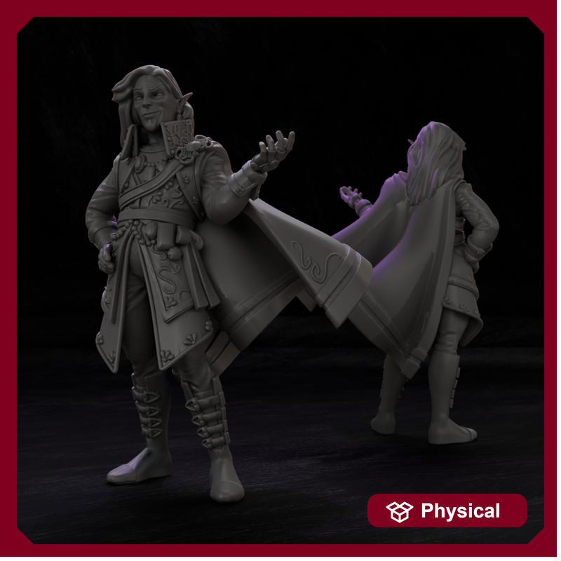 Lucius Virion-Elluin Elenasto - High Elf Sorcerer
