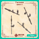 Two handed spears 4 CL