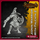 Leonin Warrior with Falcata 2 (32mm scale)