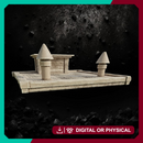 Frontier Outpost Ruins - Abandoned Border Fort STL for DnD & Wargaming