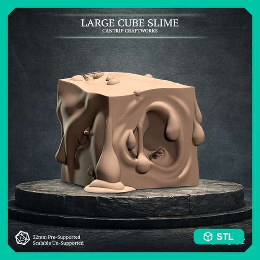 Large Cube Slime - Only-Games