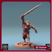 Putrid Fiend Demon, Flesh Golem Eldritch Horror, DnD Unpainted Miniature| 28mm, 32mm (proxy size),54mm,75mm,100mm Scales Dungeons & Dragons - Only-Games