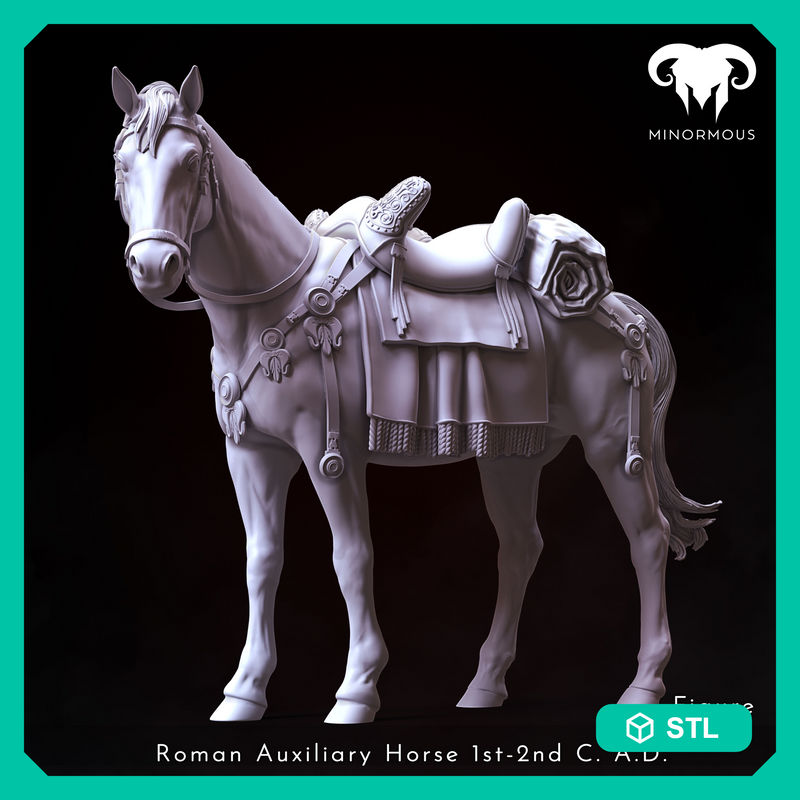 Horse - Roman Auxiliary Cavalryman 1st-2nd C. A.D. Auxilia Equestrians!