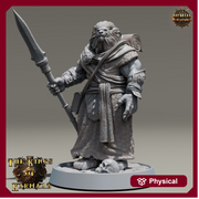Leonin LionFolk Fighter Barbarian | 28mm, 32mm, 54mm, 75mm Scales,100mm Tall | Dungeons and Dragons D&D 5e | Pathfinder| Daybreak Miniatures - Only-Games