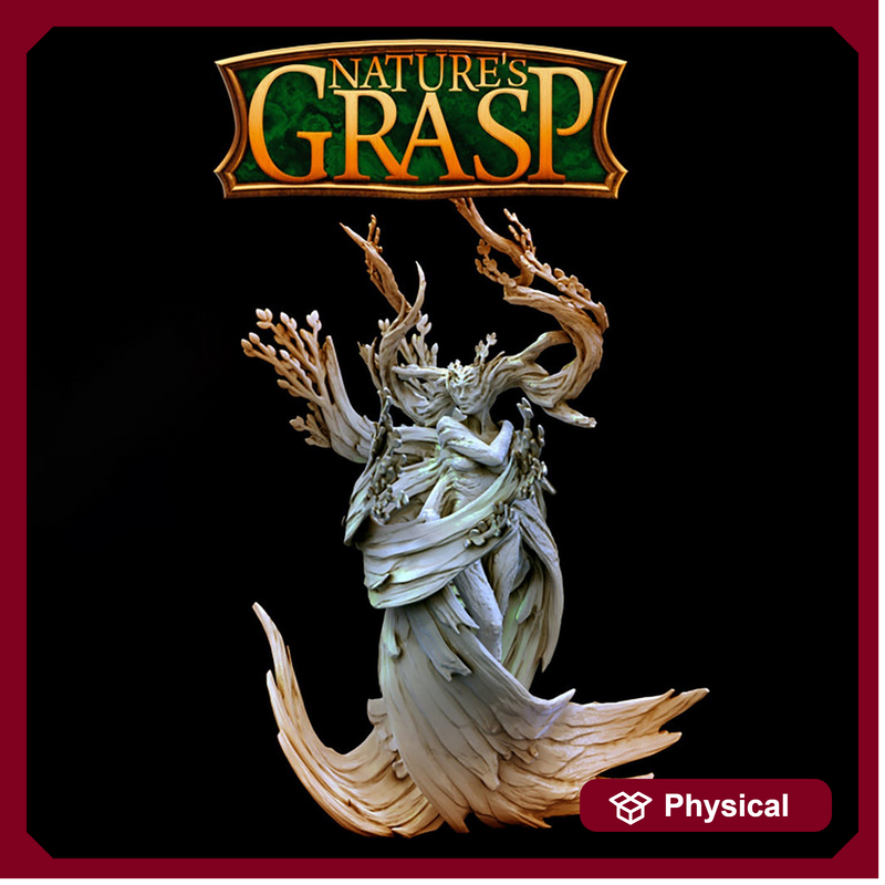 Dryad Forest Angel | Dungeons and Dragons Miniature  Available: 28mm, 32mm 75mm Scale |- Minis - D&D 5e Desert | Mini Monster Mayhem - Only-Games