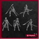 Jet-Biker Raiders Female Squad x5