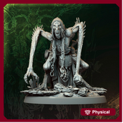 Hag, Fiendish Witch, Demon Fiend  Unpainted Miniature DnD 5e | 5 Sizes /Scales - Only-Games