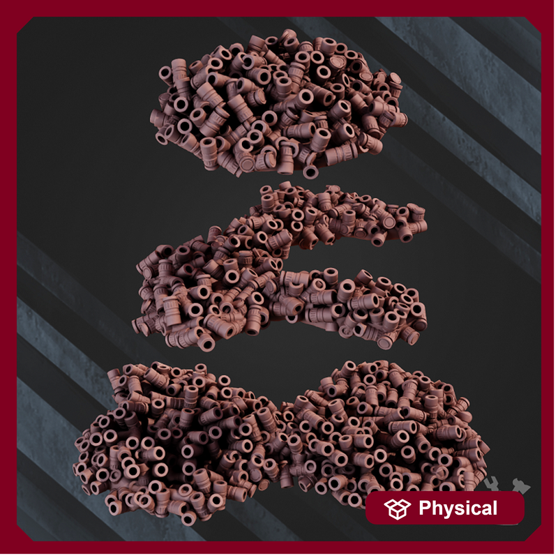 Shells pack for terrain