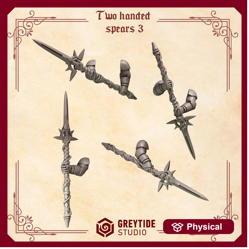 Two Handed Spears 3 CL
