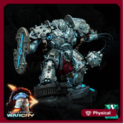 Sci-Fi Heavy Terminator Battle Mech Knight Miniature | 32mm, 40mm, 50mm, 65mm 80mm BASE SIZES | Resin Unpainted | Sci-fi Archvillain Games - Only-Games