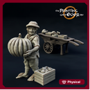 Halfling Trader with Cart