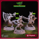 Foxfolk Defenders - Woodland Heroes - CastNPlay - Terrain Wargaming D&D DnD 28mm 32mm 40mm 54mm