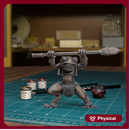 Frogfolk Spearman 05 - 32mm - DND - Pathfinder