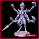 Uvelle, the Heartpiercer (spear demon) - 32mm - DnD