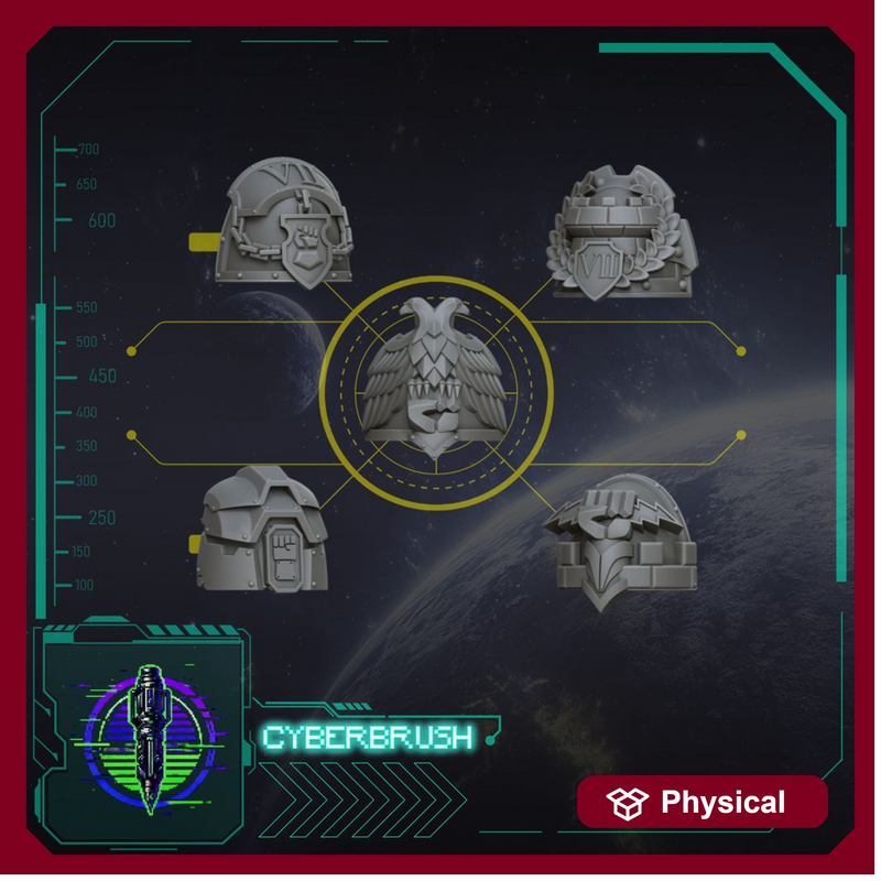 Imperial Hands Shoulder pads