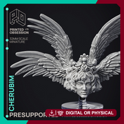 Cherubim - High Celestial - PRESUPPORTED - Heaven Hath No Fury - 32mm scale - Only-Games