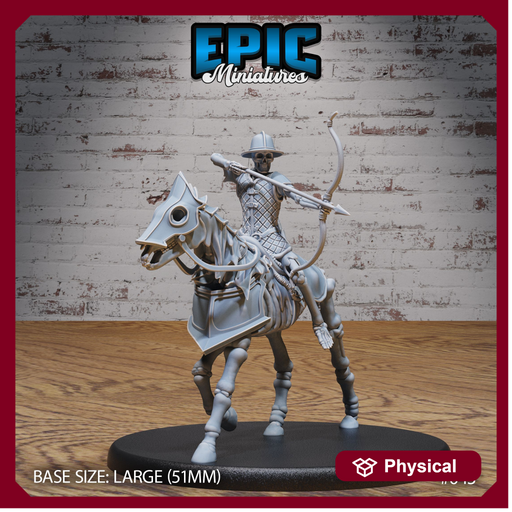 Skeleton Army Archer Mounted - Only-Games