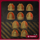 Full Metal Brotherhood Shoulder Pads Set x10