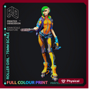 Roller Girl - 75mm scale Cyberpunk model