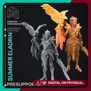 Summer Eladrin - High Fay - PRESUPPROTED - 32mm scale