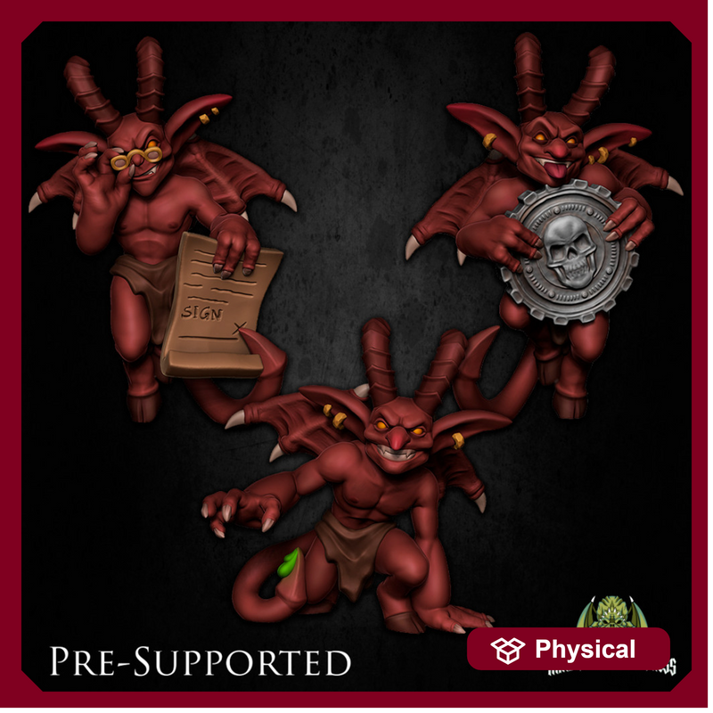 Imps Familiar Set [PRE-SUPPORTED] Devil Warlock - Only-Games