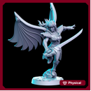 PRE-SUPPORTED Rose- 32mm - DnD