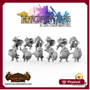 Kingsguard Shield Guard (12 x 32mm scale minis)