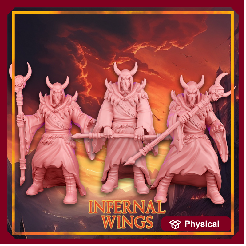 Skullhorn Ossomancers x3