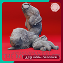 Owlbear Pack - Book of Beasts - Tabletop Miniatures (Pre-Supported)