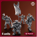 Command squad. Twisted Horde. Renegades and Heretics