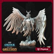 Male Celestial Angel, Solar, Deva | 28mm, 32mm, 75mm Scales | Dungeons and Dragons 5e figure | Pathfinder | Archvillain Games - Only-Games