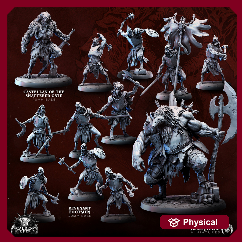 Werewolf Warriors | Bestiarum | Wargaming DnD Miniatures