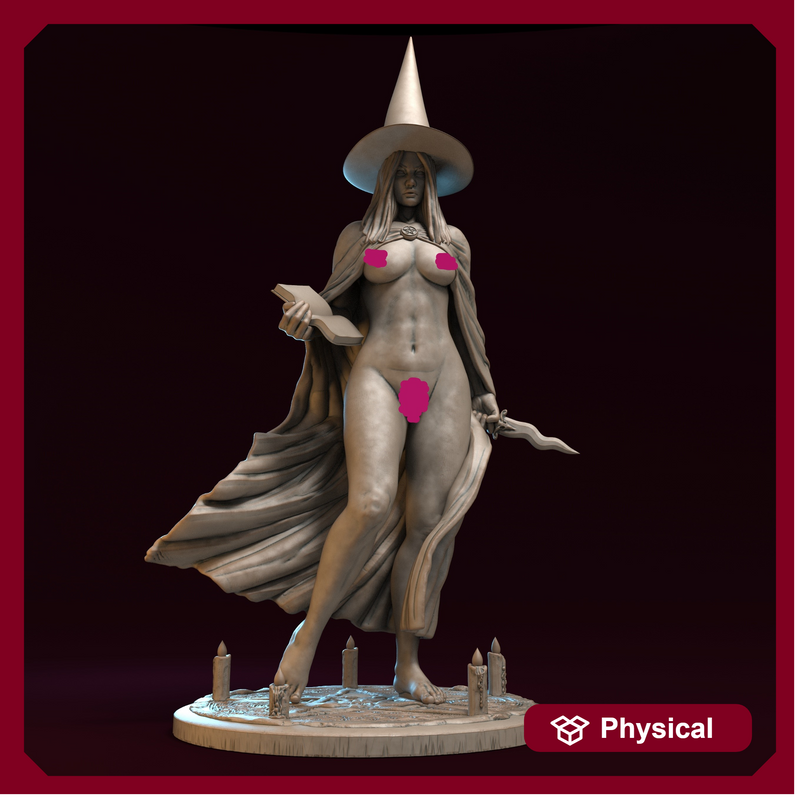 Valeesa the witch - 75 mm - NSFW version