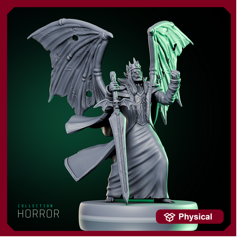 Winged Vampire King w/ Sword - Only-Games