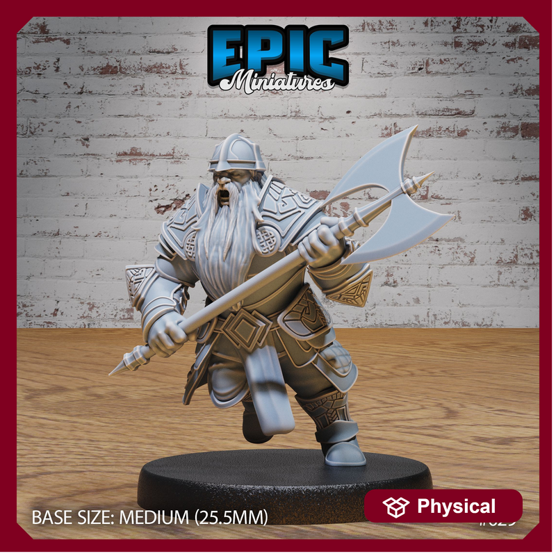 Dwarf Army Battle Axe - Only-Games