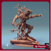 Twig Blight Treant (Various sizes) | 28mm,32mm,54mm,75mm,100mm Scale Resin Mini | Dungeons and Dragons D&D 5e Pathfinder |Rescale Miniatures - Only-Games