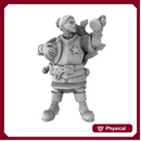 Blueberry Beardless (32mm scale)