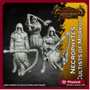 Necrophytes - Cultists Of Morkul - Set of 3 (32mm scale)