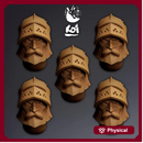 Trenchbound Order Type 6 - Miniature Heads