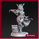 Sapphire - Female Wizard - 32mm - DnD