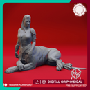 Lamia - Tabletop Miniature (Pre-Supported)