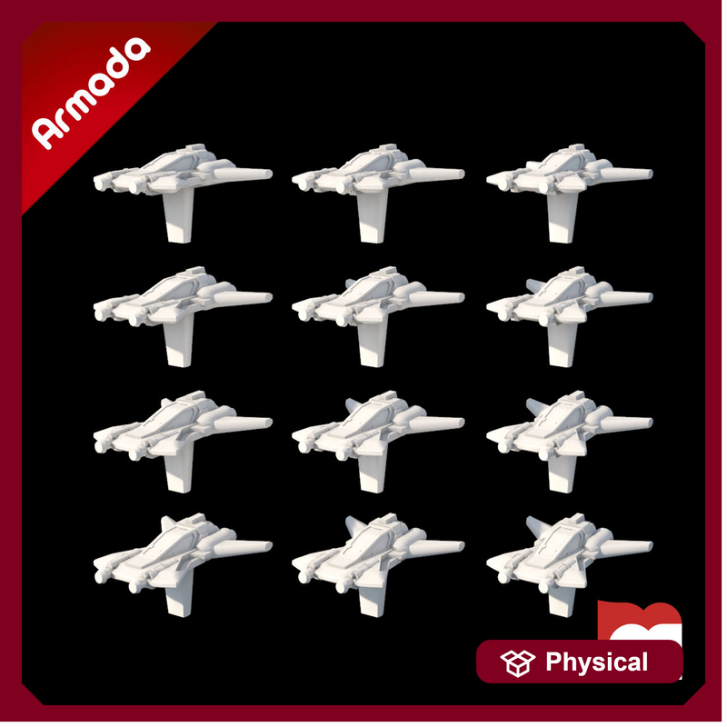 (Armada) 12x Pirate F3-Vara Snubfighter - Only-Games