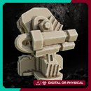 Celestial Vanguard Turret - Deployable Light Emplacement STL for Wargaming