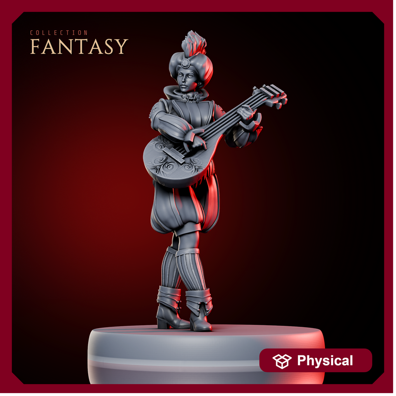 Female Bard 1 - Only-Games