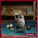 Dragonborn Town Guard - Frostgrave Pathfinder - Fantasy DND - TytanTroll Miniatures